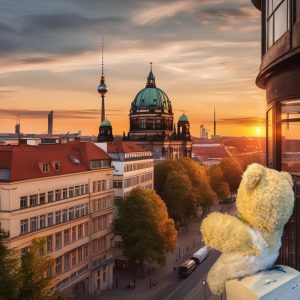 Berlin sunset