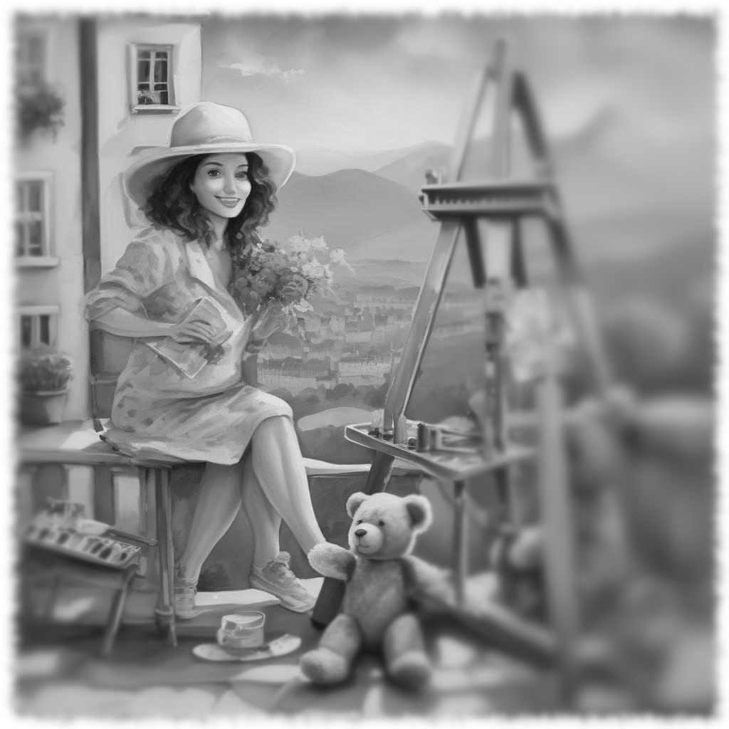 goldstern with teddy bear