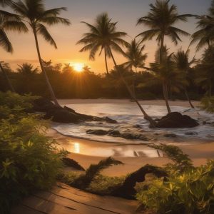 Sungai Tambak Udang Bala Bala sunset 04