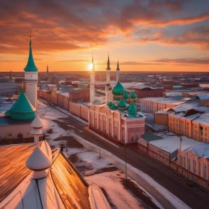 Kazan sunset 01