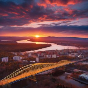 Krasnoyarsk sunset