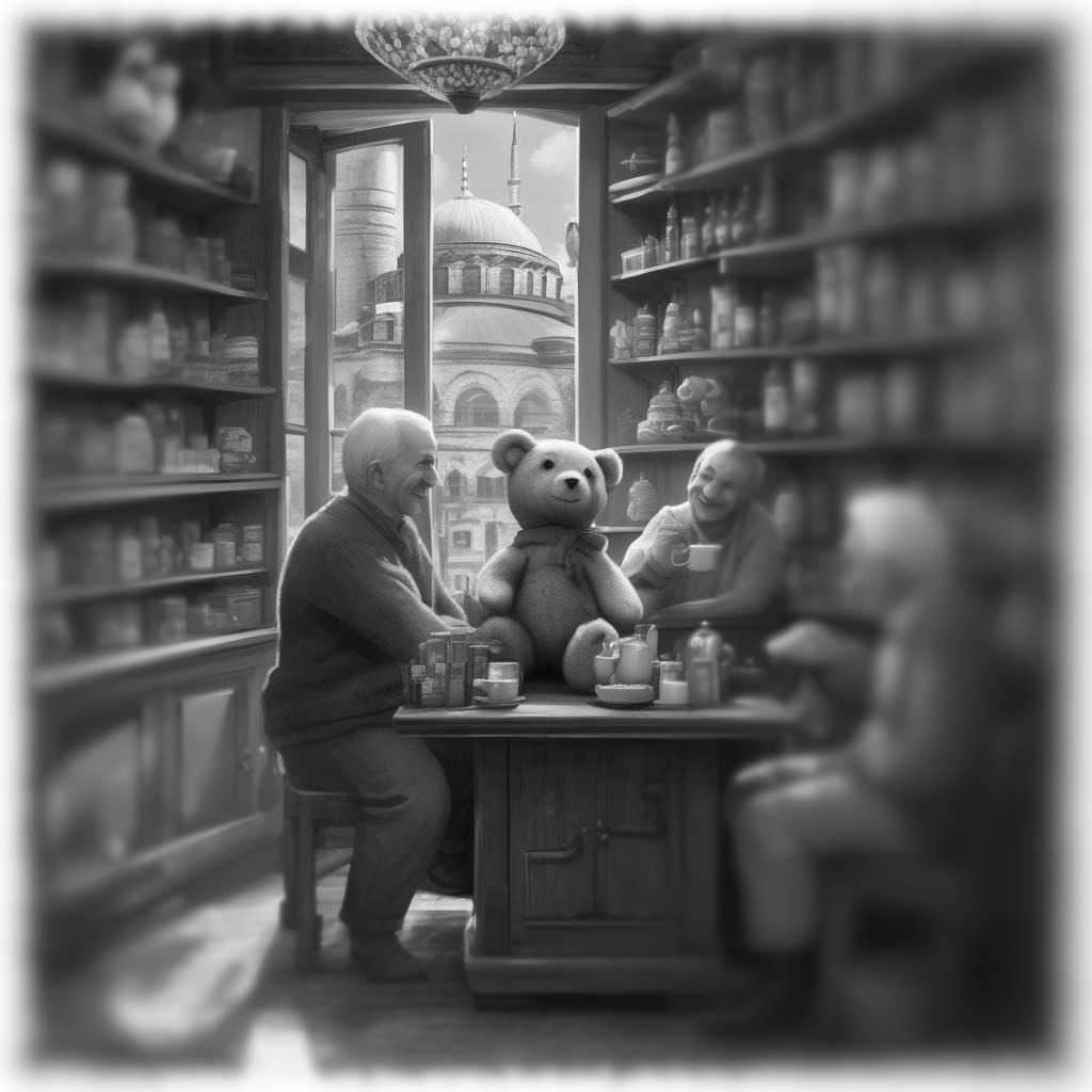teddy bear coffee Istanbul